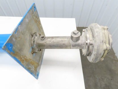 Sanwa Type VM Stainless Centrifugal Pump 1.5x2" Flanged 5Hp 3450 RPM 460V 3PH