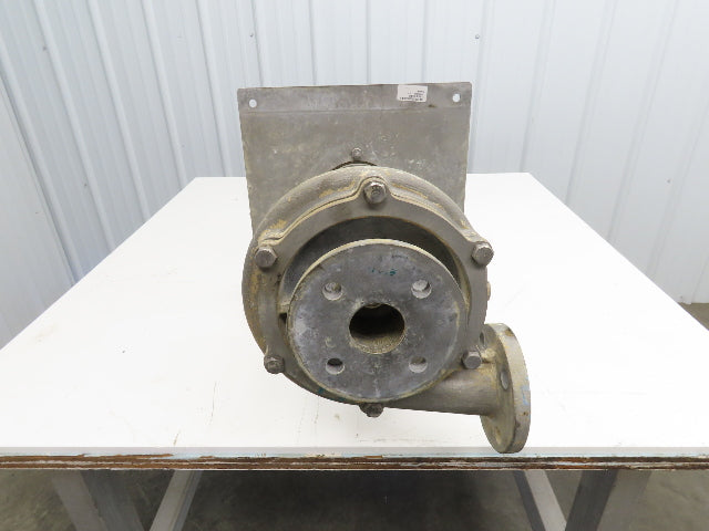 Sanwa Type VM Stainless Centrifugal Pump 1.5x2" Flanged 5Hp 3450 RPM 460V 3PH
