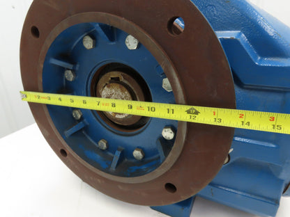 Radicon C082114.BABL Helical Worm Gearbox 13.61 Reducer 128rpm 25Hp 254/256TC RH