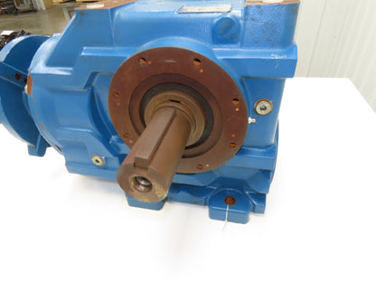 Radicon C082114.BABL Helical Worm Gearbox 13.61 Reducer 128rpm 25Hp 254/256TC RH