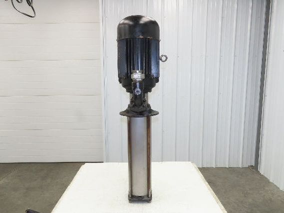 Brinkmann 3STH1113B570-XZ Immersion Coolant Pump 40GPM 10Hp 480V 3PH 22" Depth