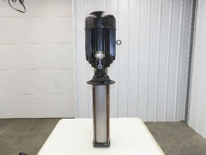 Brinkmann 3STH1113B570-XZ Immersion Coolant Pump 40GPM 10Hp 480V 3PH 22" Depth