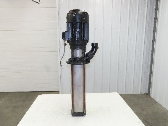 Brinkmann STH1105B570-XZ Immersion Coolant Pump 40 GPM 4.4Hp 480V 3PH 22" Depth