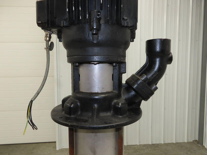 Brinkmann STH1105B570-XZ Immersion Coolant Pump 40 GPM 4.4Hp 480V 3PH 22" Depth