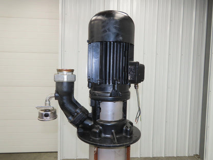 Brinkmann STH1104B570-Z Immersion Coolant Pump 40 GPM 3.4Hp 480V 3PH 22" Depth