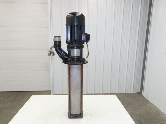 Brinkmann STH1104B570-Z Immersion Coolant Pump 40 GPM 3.4Hp 480V 3PH 22" Depth