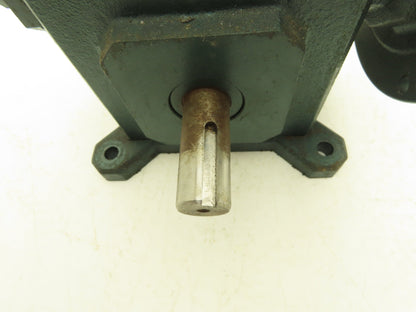 Grove Gear TMQ220-2 Gold Reducer 20:1 Gearbox 88 RPM 1Hp 140TC LH Output