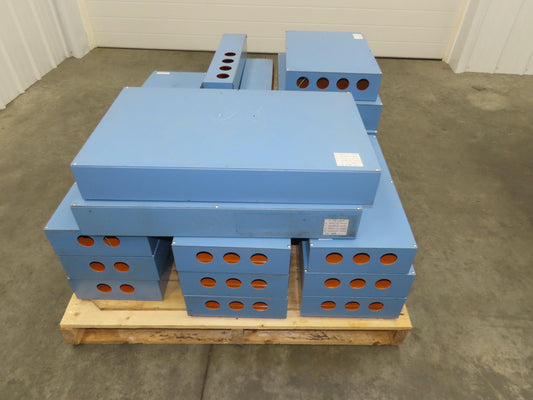 NEMA 1 Electrical Enclosure Control Panel 100mm Depth 700x450mm Lot of 22