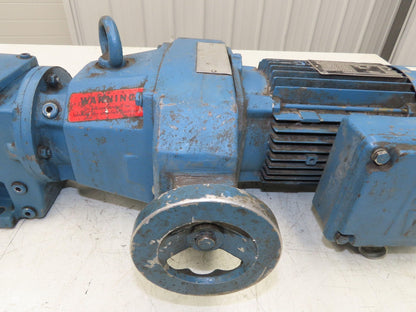 Sew Eurodrive S42D14DT80N4 Varimot Variable Gearmotor 26-126rpm 18:1 460V 3PH