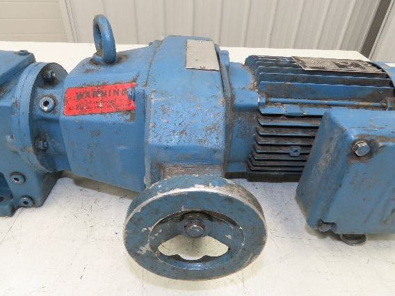 Sew Eurodrive S42D14DT80N4 Varimot Variable Gearmotor 26-126rpm 18:1 460V 3PH