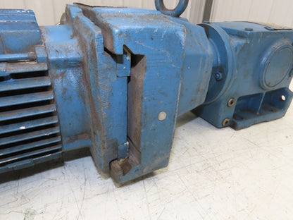 Sew Eurodrive S42D14DT80N4 Varimot Variable Gearmotor 26-126rpm 18:1 460V 3PH