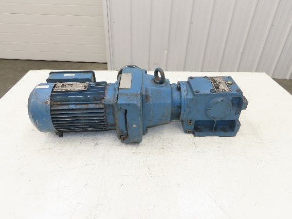 Sew Eurodrive S42D14DT80N4 Varimot Variable Gearmotor 26-126rpm 18:1 460V 3PH