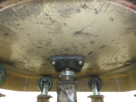 Heavy Duty Pallet Turntable 48x48" Top 19" High 1/4" Steel Plate 2500lbs