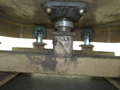 Heavy Duty Pallet Turntable 48x48" Top 19" High 1/4" Steel Plate 2500lbs