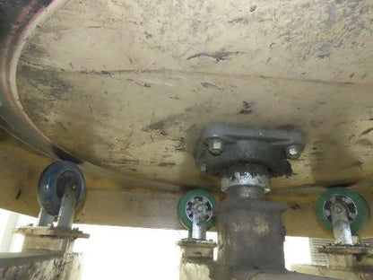 Heavy Duty Pallet Turntable 48x48" Top 19" High 1/4" Steel Plate 2500lbs