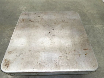 Heavy Duty Pallet Turntable 48x48" Top 18" High 1/4" Steel Plate 2500lbs