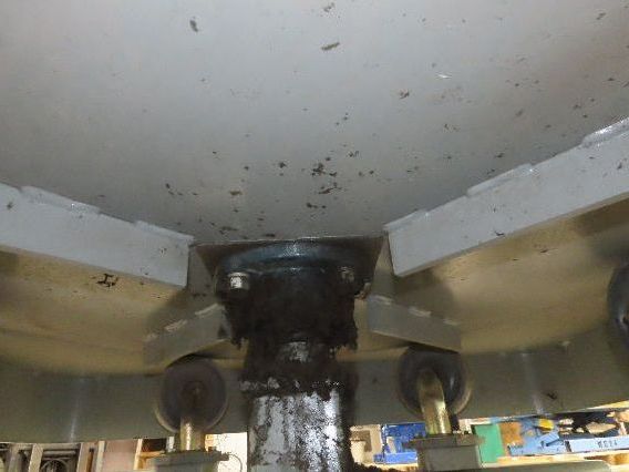 Heavy Duty Pallet Turntable 48x48" Top 18" High 1/4" Steel Plate 2500lbs