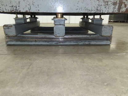 Heavy Duty Pallet Turntable 48x48" Top 18" High 1/4" Steel Plate 2500lbs