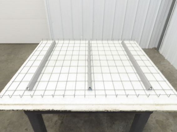 New Pallet Rack Wire Deck 36x46" Waterfall 3 Step Channel Racking 2500lb Mesh