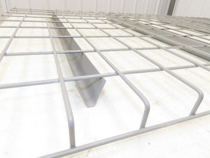 New Pallet Rack Wire Deck 36x58" Waterfall 4 Step Channel Racking 2500lb Mesh