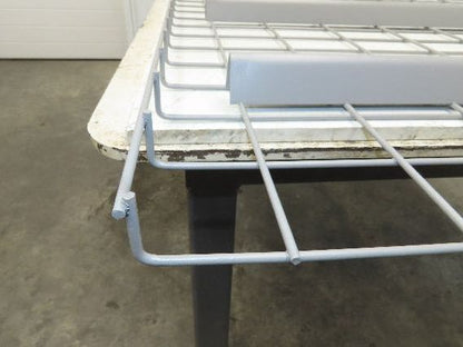New Pallet Rack Wire Deck 36x58" Waterfall 4 Step Channel Racking 2500lb Mesh