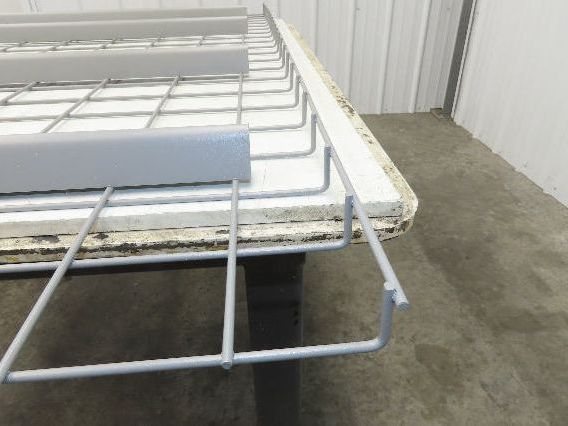 New Pallet Rack Wire Deck 36x58" Waterfall 4 Step Channel Racking 2500lb Mesh