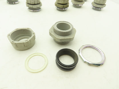 Sankei EMBG 24-7X6P-28 Electrical Cable Gland Cord Grip 28mm ID 1-1/4" Lot of 11