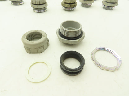 Sankei EMBG 24-7X6P-28 Electrical Cable Gland Cord Grip 28mm ID 1-1/4" Lot of 11