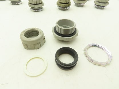 Sankei EMBG 24-7X6P-28 Electrical Cable Gland Cord Grip 28mm ID 1-1/4" Lot of 11