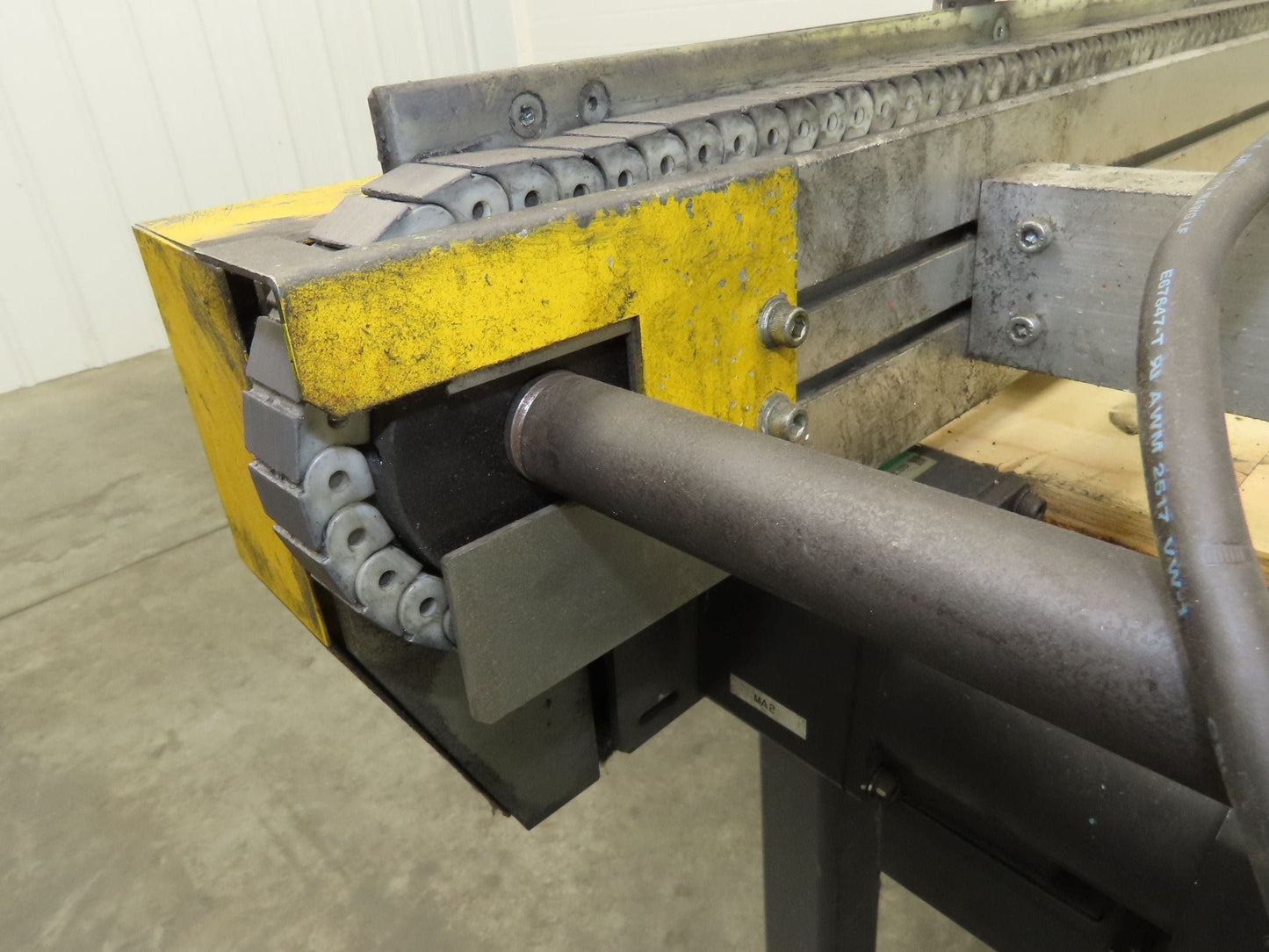 NKE CSB89A-PS-MD-222-1550-36-90W-3 Plastic Chain Conveyor 2-Row 24x66" 220V 3PH