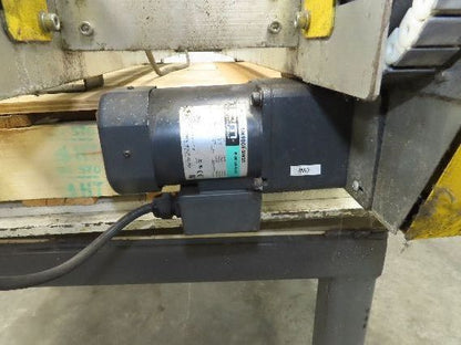 NKE CSB89A-PS-MD-222-1550-36-90W-3 Plastic Chain Conveyor 2-Row 24x66" 220V 3PH