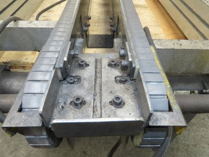 NKE CSB89A-PS-MD-222-1550-36-90W-3 Plastic Chain Conveyor 2-Row 24x66" 220V 3PH