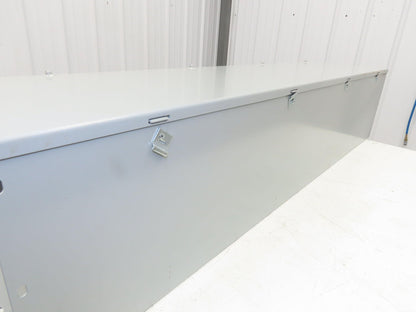 Hoffman F1010G48 Hinge Cover Wireway Straight Section 10x10x48" Trough