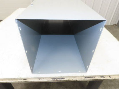 Hoffman F1010G48 Hinge Cover Wireway Straight Section 10x10x48" Trough