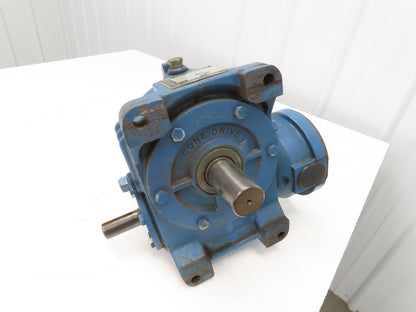 Cone Drive MHV30X-0B Worm Gearbox 5:1 Reducer 350 RPM Vertical Output