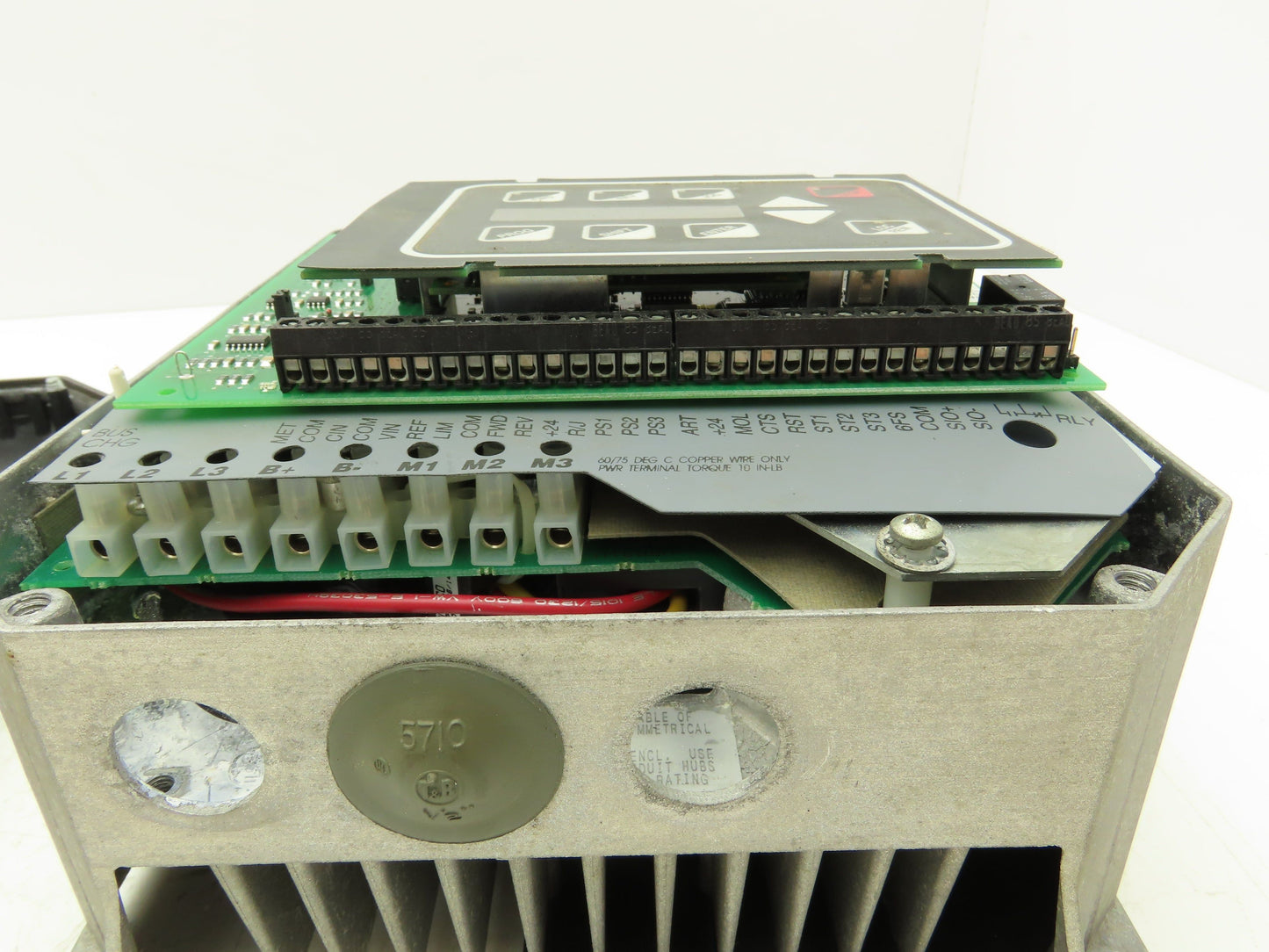 TB Wood's WFC2003-0C AC Inverter Drive 3HP 230V 3PH 3.8kVA 10.6A