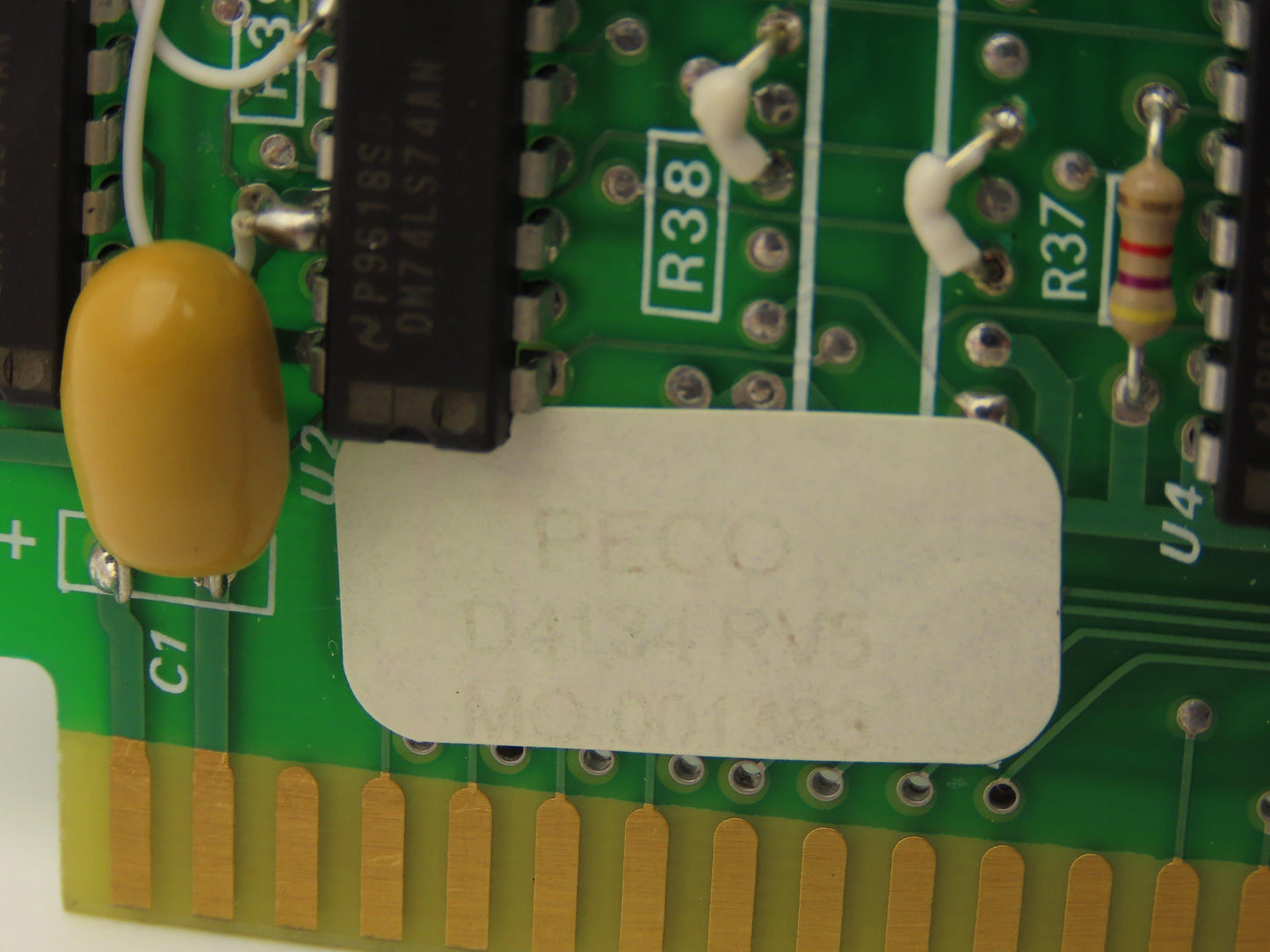 Peco D4134 RV5 Package Inspection Utility Control Circuit Board