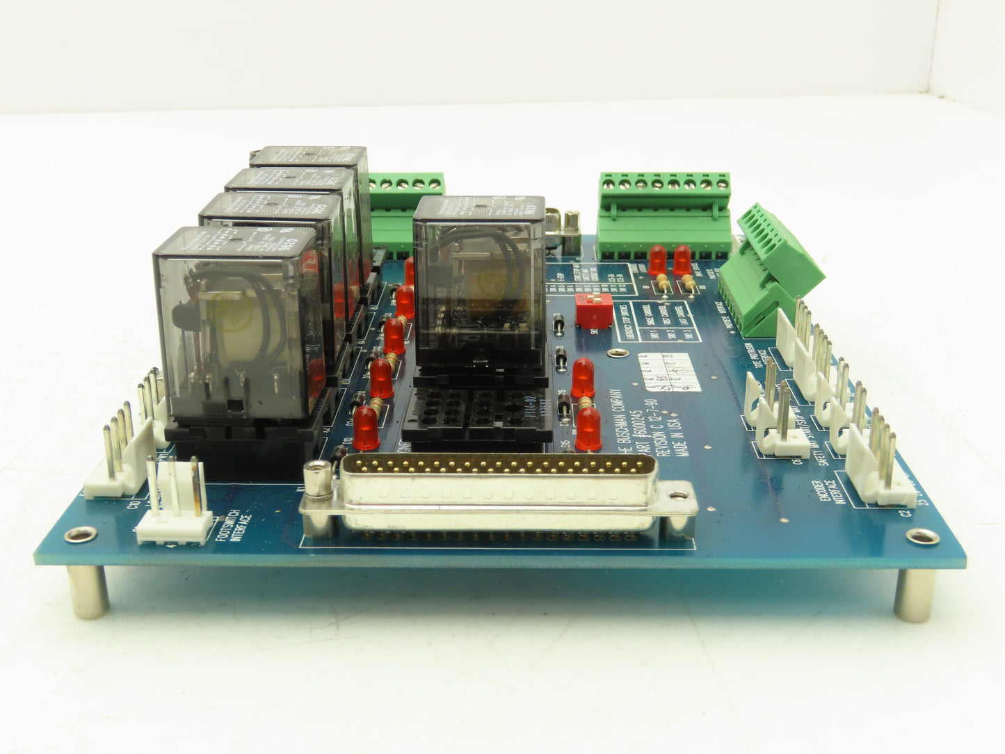 Buschman 6000245 Rev C 12-7-90 Conveyer Control Board