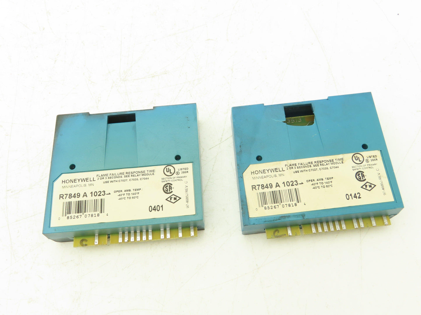 Honeywell R7849A1023 Ultraviolet UV Flame Amplifier for 7800 Series