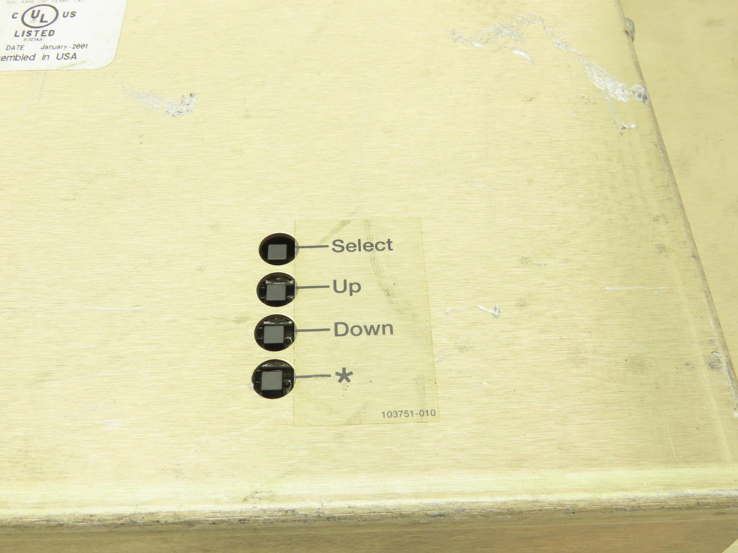 Allen Bradley 6185-CAAABAZ FC15 Industrial Flat Panel 15 inch Monitor Ser. A