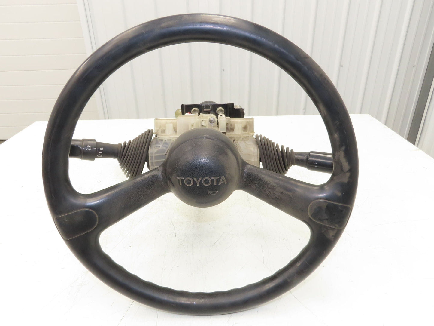 Toyota 7FBH25 Electric Forklift Steering Wheel Column Pump Controls Assembly