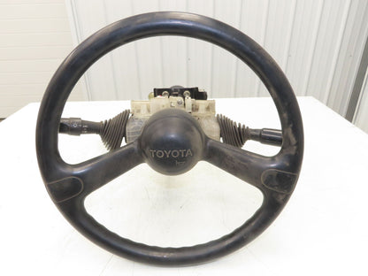 Toyota 7FBH25 Electric Forklift Steering Wheel Column Pump Controls Assembly