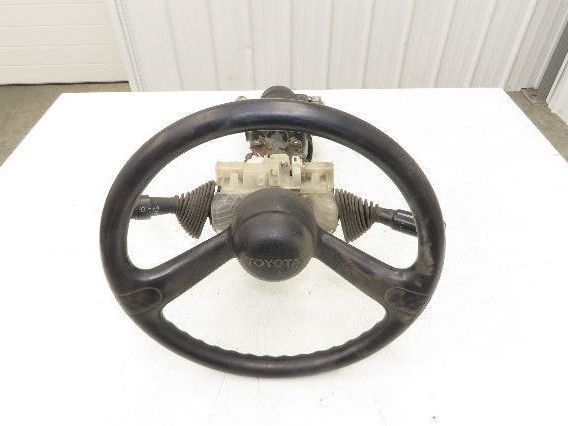 Toyota 7FBH25 Electric Forklift Steering Wheel Column Pump Controls Assembly