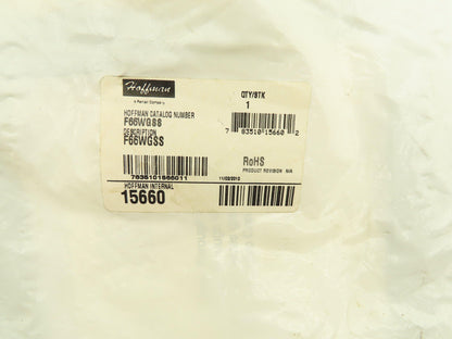 Hoffman F66WGSS Wireway Gasket Kit 6" x 6" Stainless Steel Bolts Lot of 4