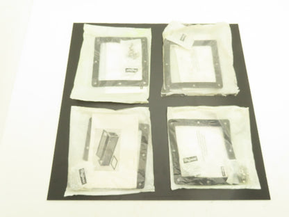 Hoffman F66WGSS Wireway Gasket Kit 6" x 6" Stainless Steel Bolts Lot of 4