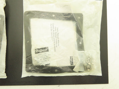 Hoffman F66WGSS Wireway Gasket Kit 6" x 6" Stainless Steel Bolts Lot of 4