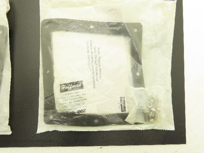 Hoffman F66WGSS Wireway Gasket Kit 6" x 6" Stainless Steel Bolts Lot of 4