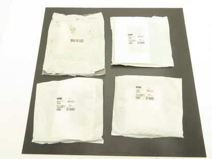 Hoffman F66WGSS Wireway Gasket Kit 6" x 6" Stainless Steel Bolts Lot of 4