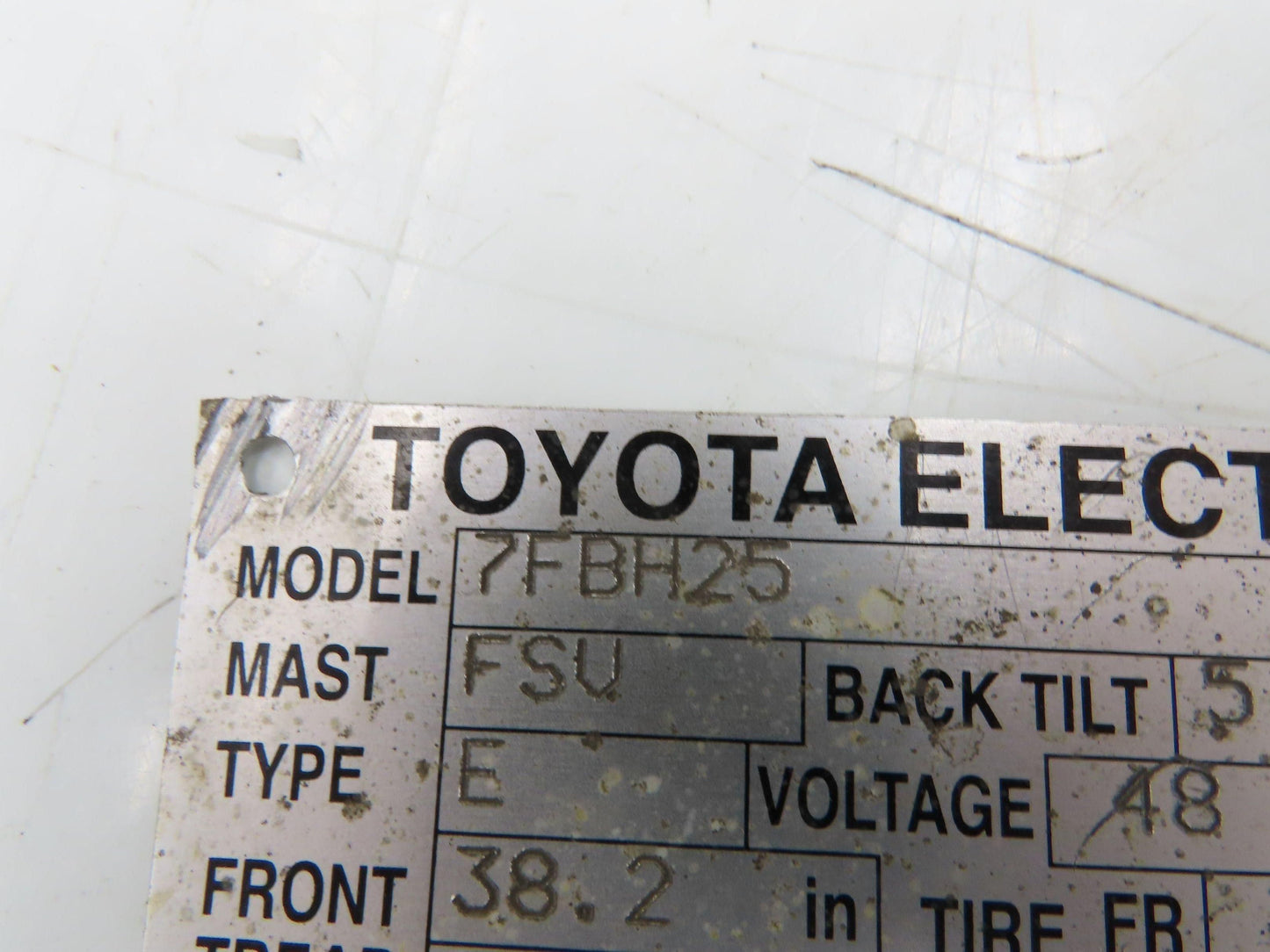 Meiden 14310-23150-71 Hydraulic Pump Motor 48V Toyota 7FBH25 Electric Forklift