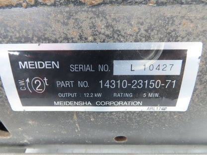 Meiden 14310-23150-71 Hydraulic Pump Motor 48V Toyota 7FBH25 Electric Forklift